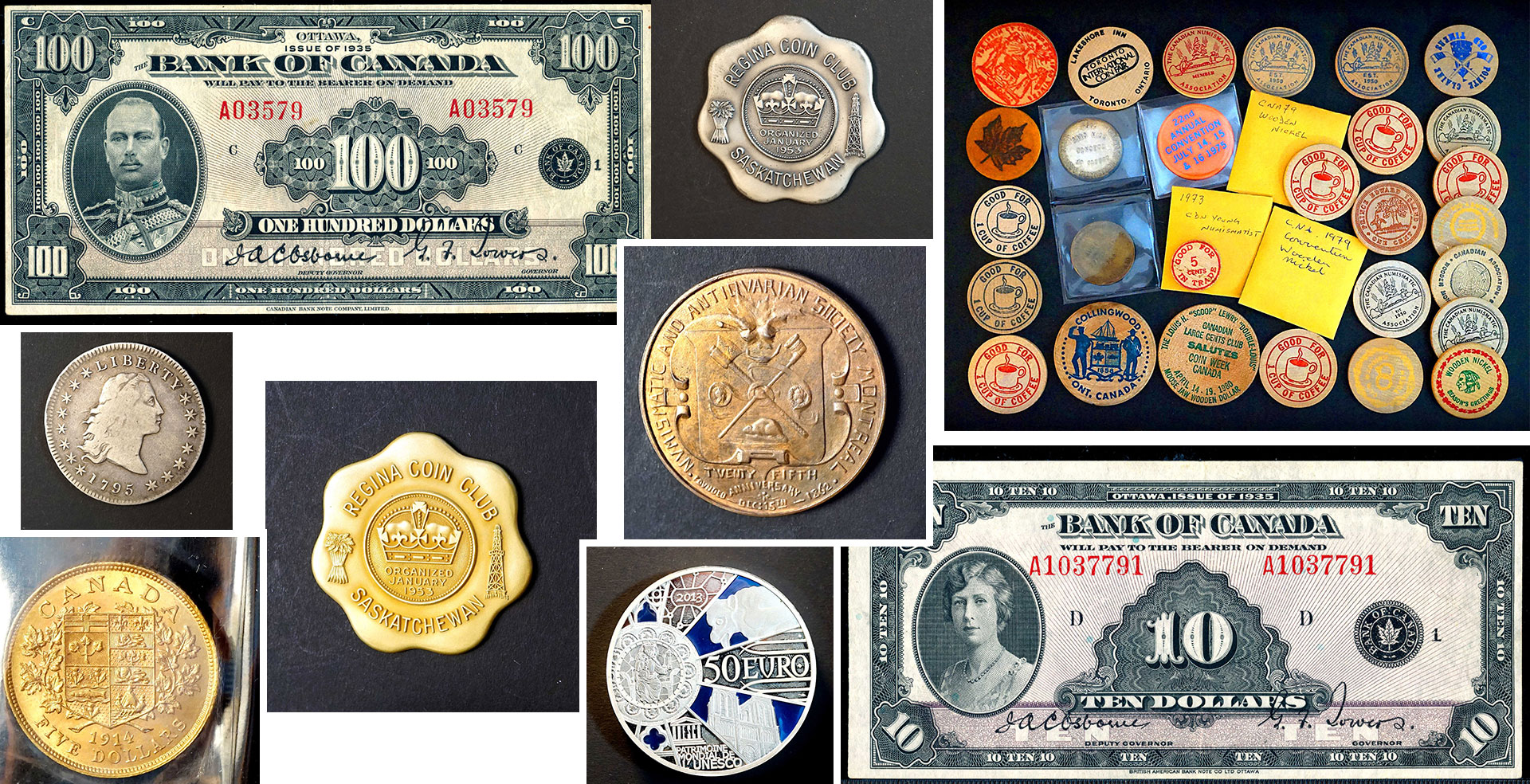 Assembled Currency & Commemorative Items Auction