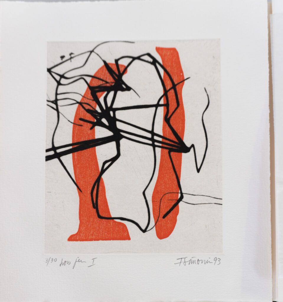 Portrait de Simonin, Francine