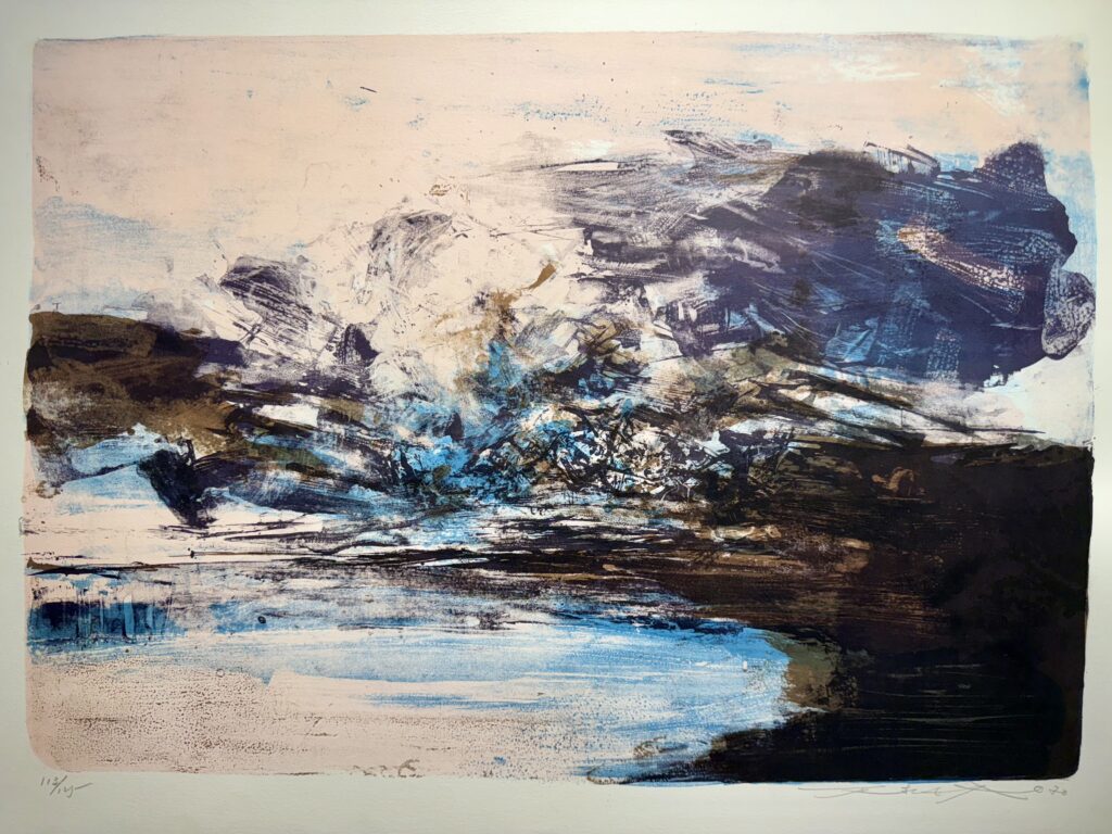 Portrait de Zao, Wou-ki