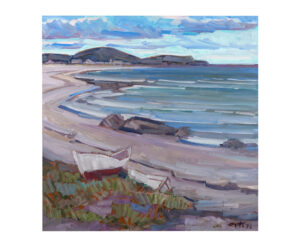 « Chaloupe au bord de la plage »