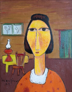 Étude d&rsquo;une femme