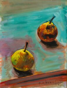 Nature morte aux poires