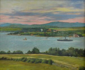 Vue de l’Île d’Orléans