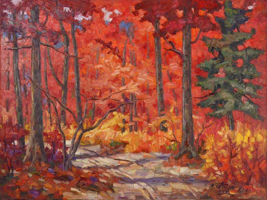 « Sous-bois en automne »