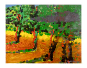 « Bosquet au couchant »