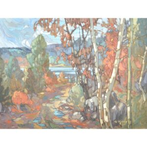 « Chemin vers le lac »