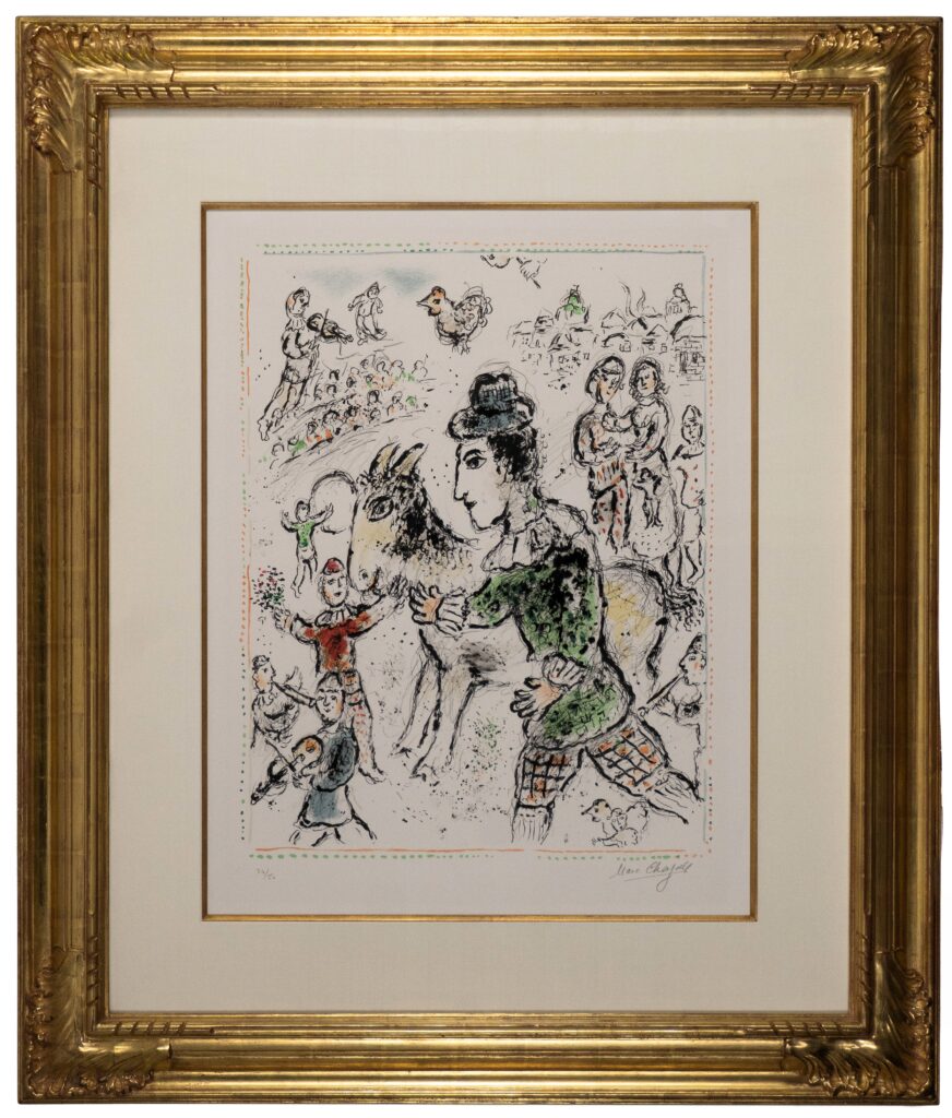 « Clown à la chèvre jaune »