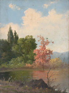 Paysage de début d&rsquo;automne