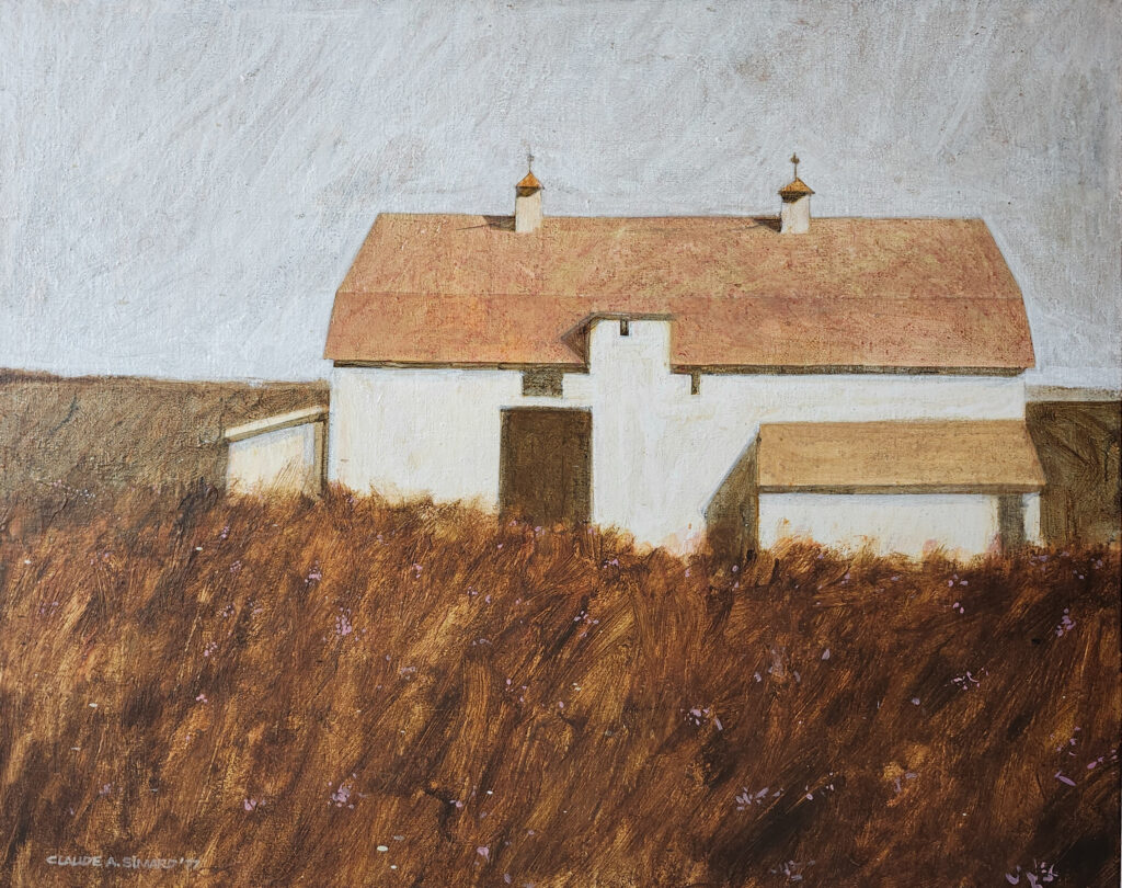 Église au milieux d&rsquo;un champ