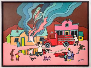 The fire department, Carcross
