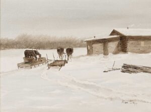 « George Nicotines – Houses on pheasant reserve »