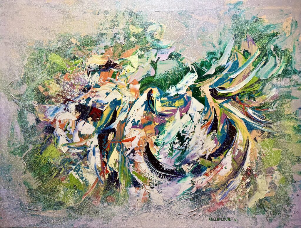 Portrait de Bellefleur, Léon