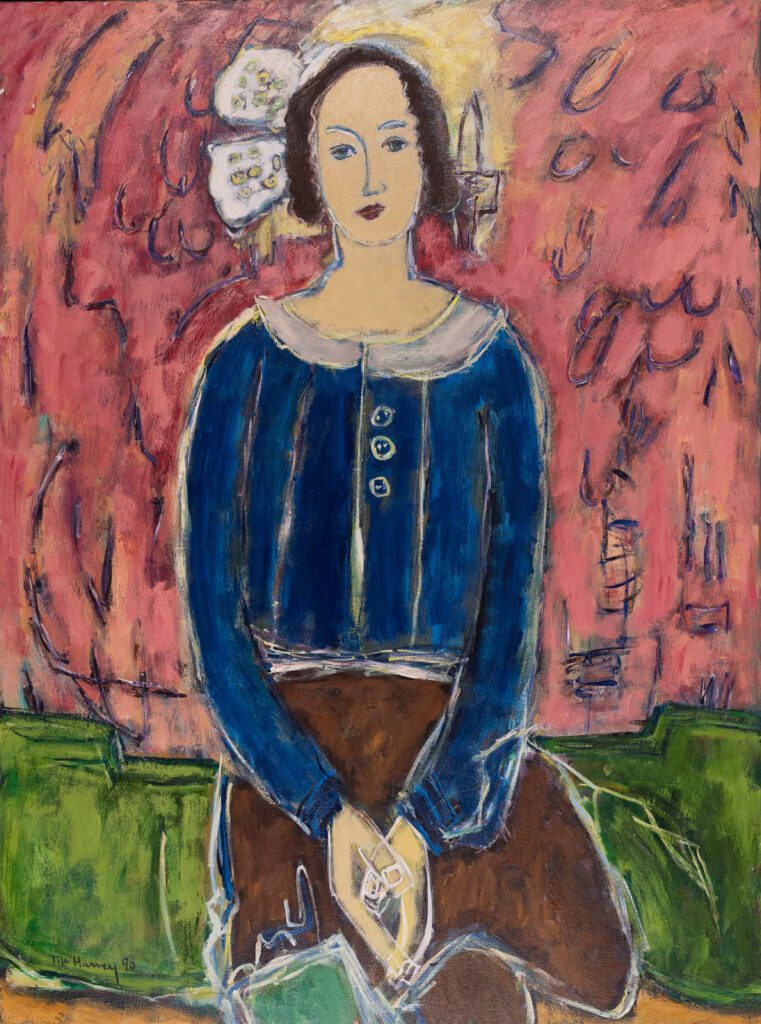 « Jeune fille à la blouse bleue »