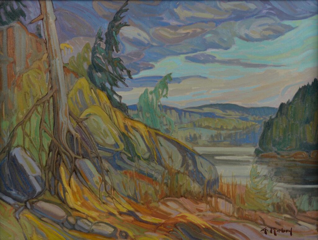 « Au bord du lac, la Mauricie »