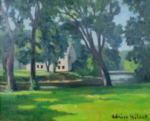 Maison sous les arbres