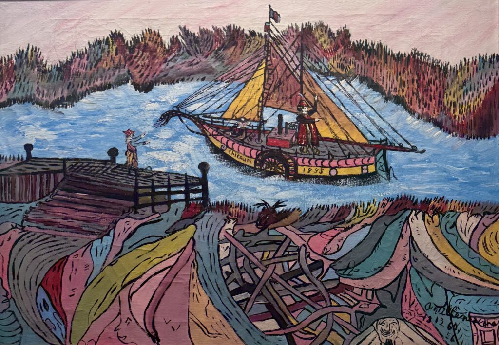 « Le représentant du roi au Sagunay en 1885 »