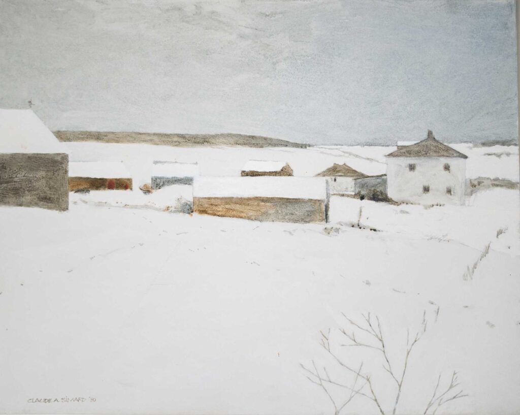 Scène d&rsquo;hiver