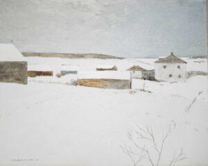 Scène d&rsquo;hiver