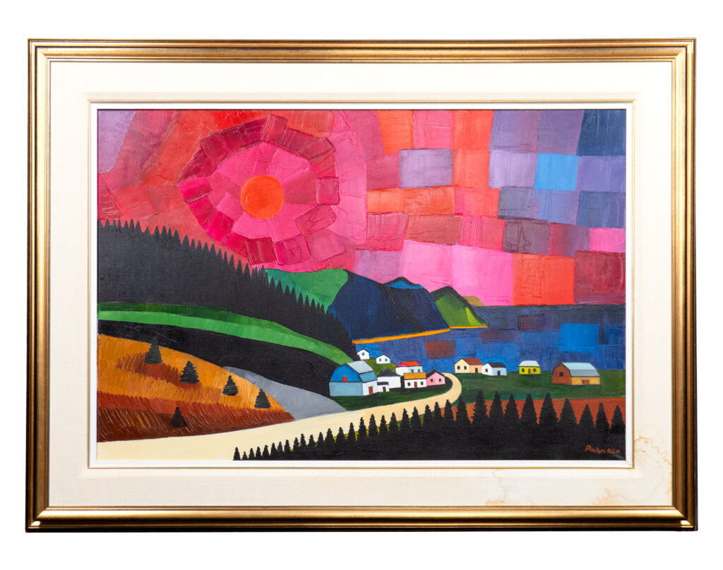 « Soleil sur un village perdu »