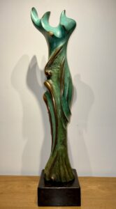Bronze patine verte