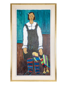 « Jeune fille avec cacatoès »