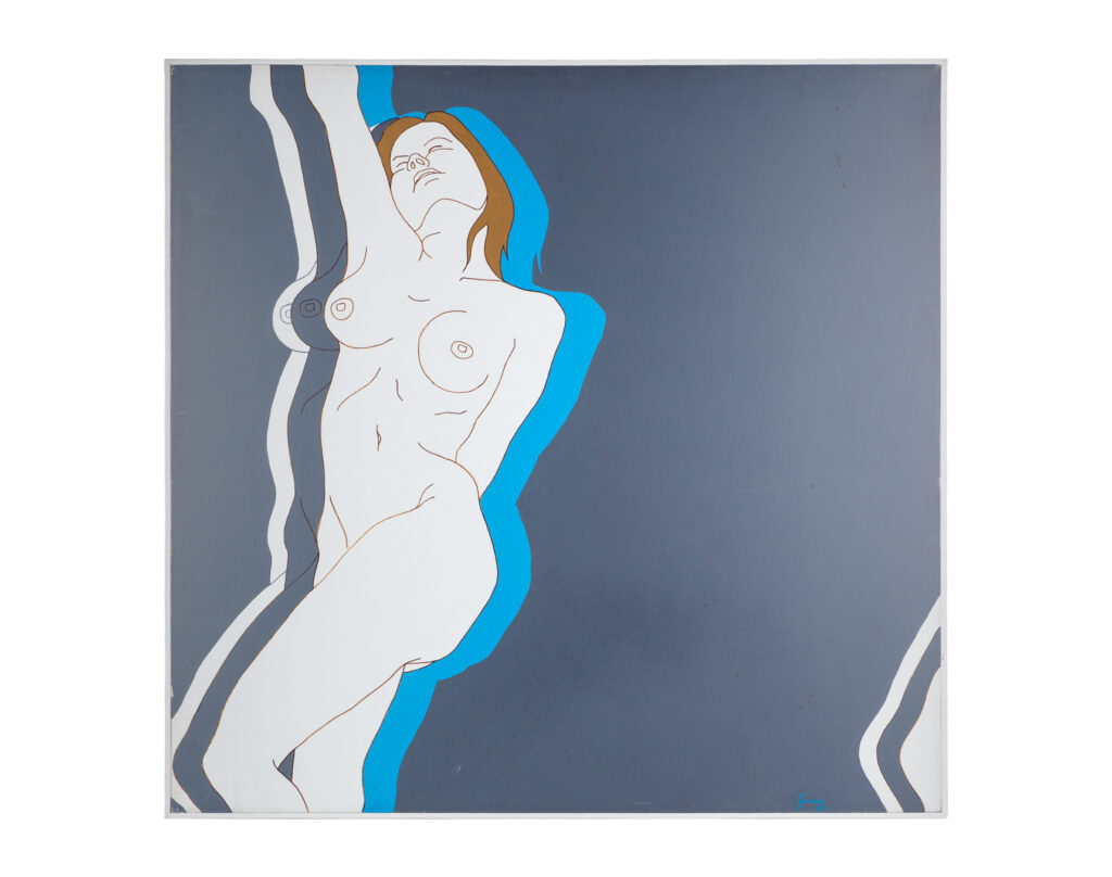 Psychedelic nude